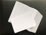 Κενές άσπρες στιλπνές πλαστικές επαγγελματικές κάρτες PVC με Hico μαγνητικά 85.5x54x0.76mm