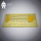 Αδιάβροχες χρυσές επαγγελματικές κάρτες μετάλλων, χαλκός που καλύπτουν τη μεταλλική χρυσή διαφορετική σκίαση καρτών